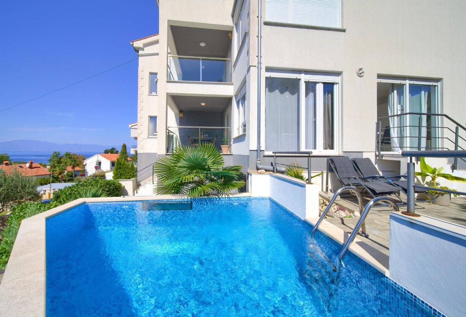 Apartment Sasso Bianco With The Private Pool นยีวีเซ ภายนอก รูปภาพ